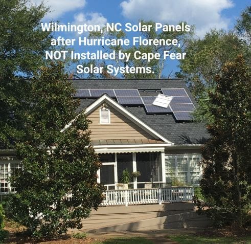 Bad Solar Installation | Why it is important to choose a local installer 