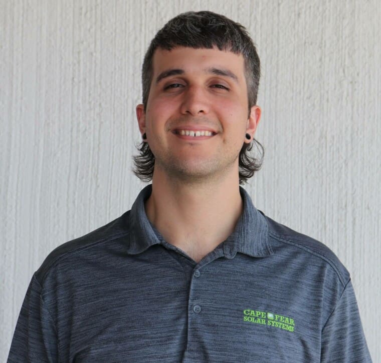 Zachary PerozziDesign & Systems Coordinator - Cape Fear Solar Systems, LLC