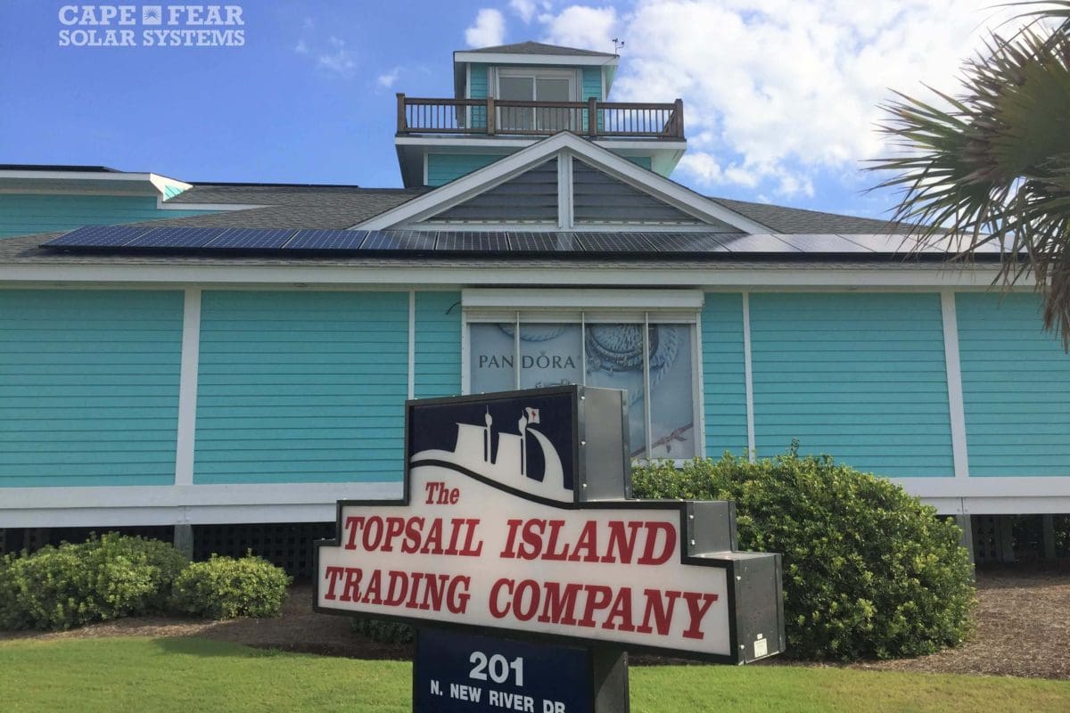 Commercial Solar Panels | Surf City, NC | Topsail Island Trading Co
